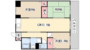 サムティ神戸浜崎通の物件間取画像